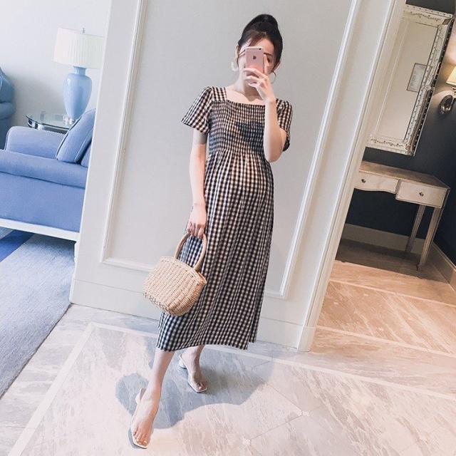 ワンピース レディース 夏 半袖 きれいめ チェックワンピース 通勤 ロング丈ワンピース 韓国風 オシャレ カジュアル 妊娠服 ゆたっり 大の通販はau Pay マーケット Fairy House ワンピース レディース 夏 半袖 きれいめ チェックワンピース 通勤 ロング丈ワンピース 韓国風 オシャレ カジュアル 妊娠服 ゆたっり 大の通販はau Pay マーケット Fairy House