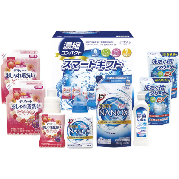 洗剤 詰め合わせ 洗濯洗剤 食器洗剤濃縮コンパクトスマートギフトの通販はau Pay マーケット ギフトとノベルティーの店 Kssサービス