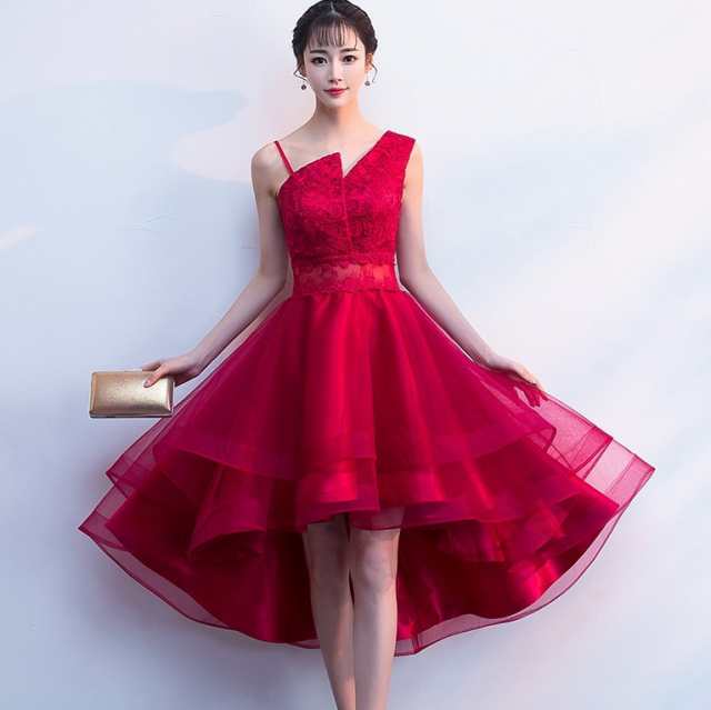 フィッシュテール ドレス 韓国 パーティー ドレス ワンピース レース ワンショルダー 大きいサイズ 3l 結婚式 お呼ばれ ドレスの通販はau Pay マーケット Kain カイン
