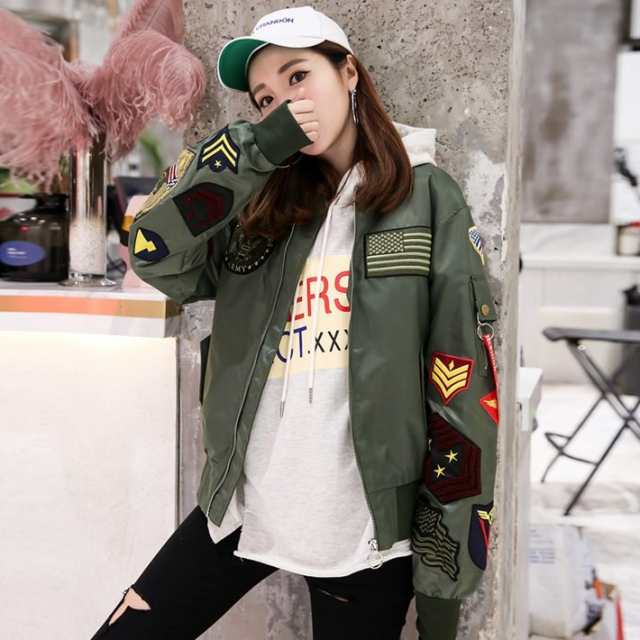 人気SALE品質保証韓国ストリートブランド　ボンバージャケット ジャケット・アウター
