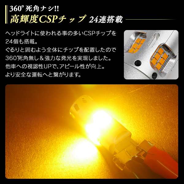 業界初! 冷却ファン搭載& ハイフラ防止抵抗内蔵 LED ウインカー