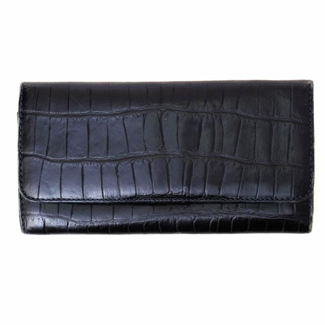フェリージ Felisi 692 1 ユニセックス クロコ型押し 長財布 メンズ 中古の通販はau Pay マーケット ブランディング