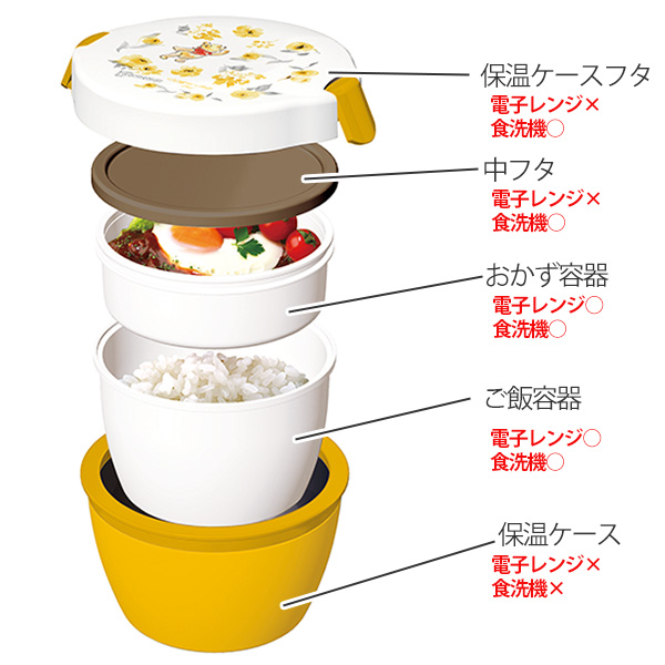 保温弁当箱 カフェ丼 くまのプーさん 6ml キャラクター ランチボックス 保温 お弁当箱 丼 麺 弁当箱 カフェスタイルランチ カフェ丼の通販はau Pay マーケット リビングート
