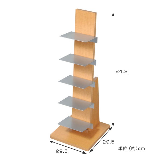 本棚 ブックタワー 積み重ね ロータイプ 幅29.5cm ( 棚 ラック 本棚 ブックタワー 積み重ね ロータイプ 幅29.5cm ( 棚 ラック
