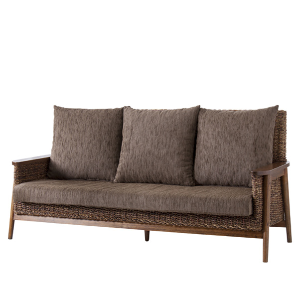 ソファ 3人掛け アジアンソファ （ 椅子 ソファ アジアン 三人掛け フロアソファー ローソファ 三人用 アジアン家具 アジアンファニチャー ）の通販は