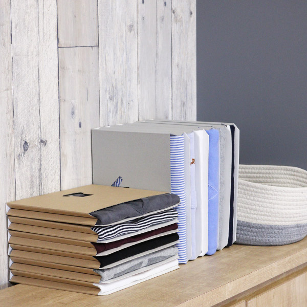 Tシャツ収納 Tatemu 厚手サイズ 同色6枚入 日本製 たてむ 収納 衣類 整理 畳む 立てる 衣類収納 ダンボール 収納 ボックス グッズ 長の通販はau Pay マーケット リビングート