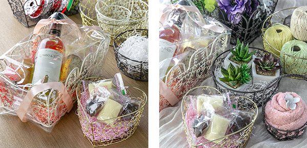 バスケット ハート型 小物入れ 約 直径9 高さ10cm ラッピング 収納 かご 小物入れ ディスプレイ 飾り 姫系 かわいい 籠 カゴ 卓上 小の通販はau Pay マーケット リビングート