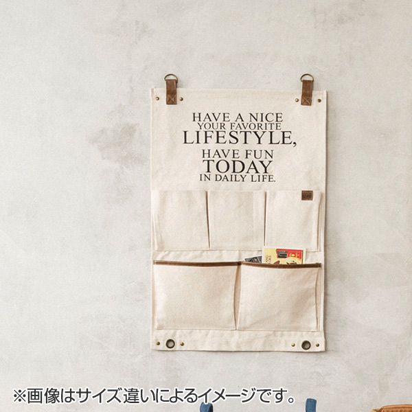 メサージュ ウォールポケット S 壁掛け収納 壁面収納 収納用品 布 おしゃれ 壁面 壁掛け 整理用品 小物入れ レターケース レターホルの通販はau Pay マーケット リビングート
