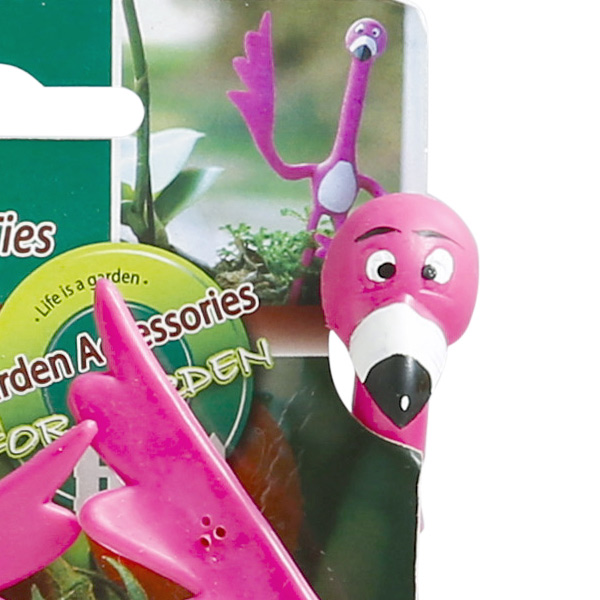 ガーデンクリップ 支柱 ガーデン クリップ フラミンゴ 動物 固定 ガーデニング 園芸用品 植物 ツル 支柱 プランター インテリア 雑貨 の通販はau Pay マーケット リビングート