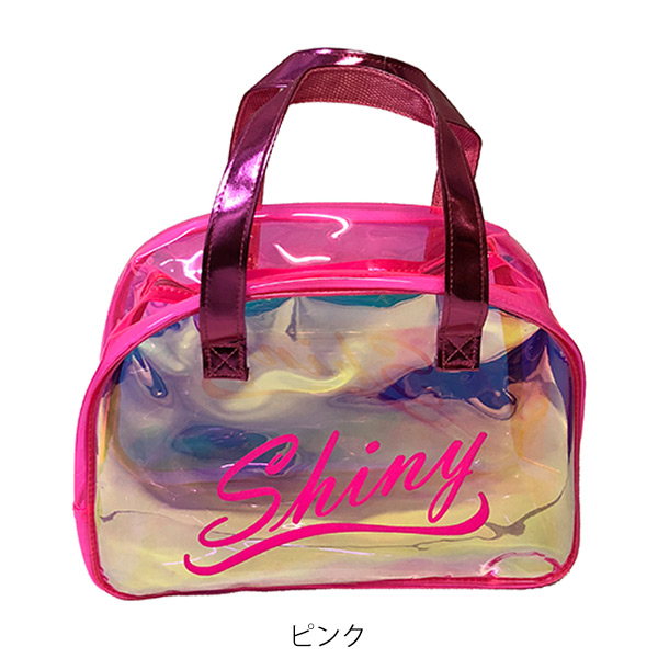 プールバッグ ボストンバッグ Shiny 女の子 ビーチバッグ ビニールバッグ 水着 バッグ プール 海 水泳 スイミング かわいい ファスナの通販はau Pay マーケット リビングート