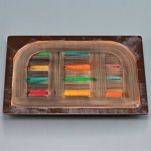 角盆 堆朱塗り 正角盆 木製 尺1.5 隅切膳 あかね 盆 懐石