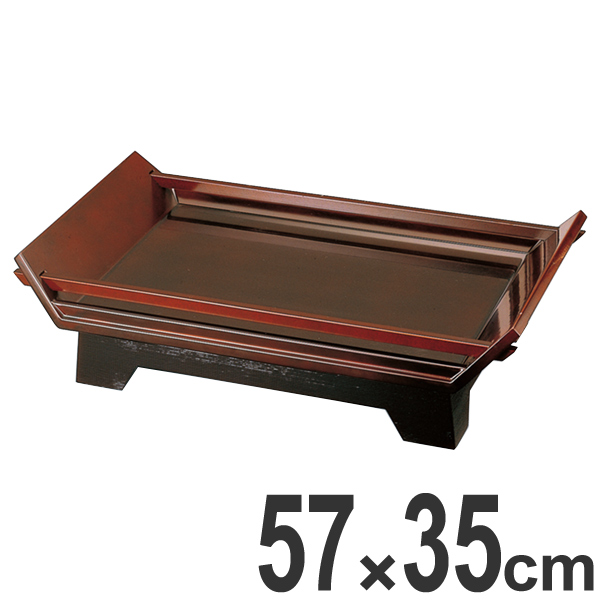 大閤盛込器 木製 中 溜 塗り 漆器 盛り皿 皿 食器 業務用 （ 盛り鉢 盛り器 器 お皿 角皿 長方形 溜塗り 溜め 漆器 刺身 和食 飲食店 旅館 民宿 盛り うつわ ）の通販は 28,426円