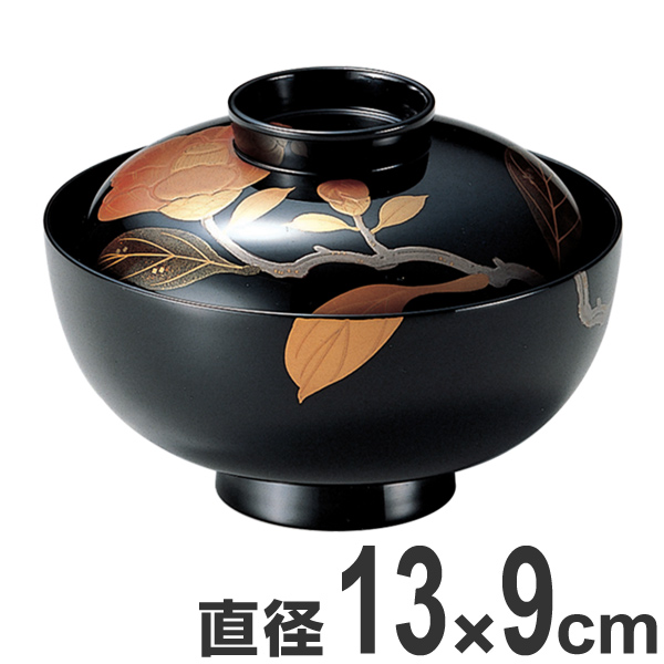 吸い物椀 木製 仙才椀 椿研出 切金張 磨蒔絵 吸物椀 お椀 食器 漆塗 （ 椀 汁椀 味噌汁椀 吸物 吸い物 本漆塗 味噌汁 蒔絵 蓋付き 漆 塗り 漆塗り 漆器 和食器 和風 懐石 懐石料理 飲食店 料亭 旅館 ）の通販は