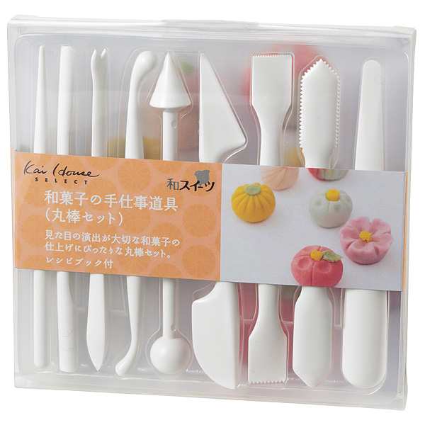 細工棒 和菓子 丸棒セット 9種 日本製 （ 道具 練りきり 和菓子道具