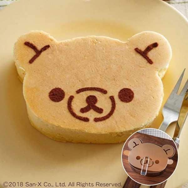 ケーキ型 ステンレス製 リラックマ パンケーキ キャラクター パン