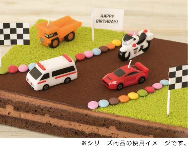 キャンドル ろうそく 誕生日 バースデーキャンドル トミカキャンドル パトロールカー ローソク ロウソク ケーキ用 ケーキキャンドル の通販はau Pay マーケット リビングート