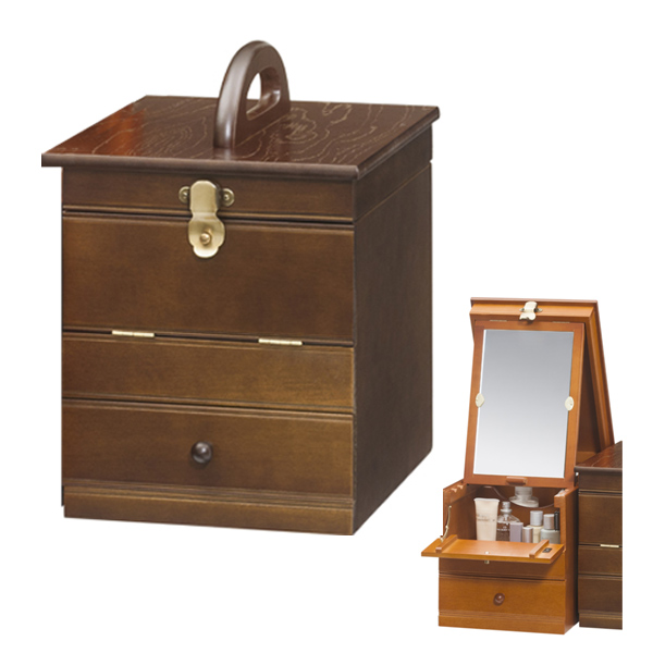 コスメティックボックス ネオ 日本製 幅21cm （ メイクボックス