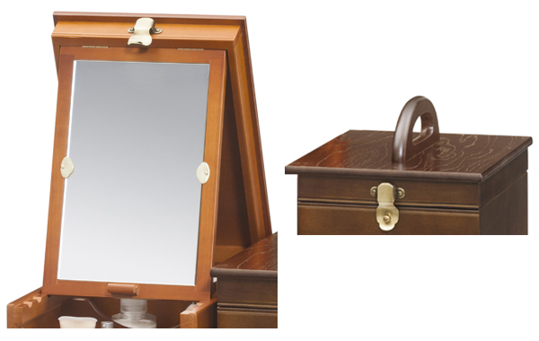 コスメティックボックス ネオ 日本製 幅21cm （ メイクボックス