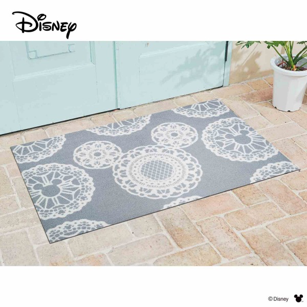 玄関マット 屋内 屋外兼用 ミッキー レース 75 1cm 送料無料 玄関 マット ディズニー Disney ミッキー ミッキーマウス 屋外 の通販はau Pay マーケット リビングート