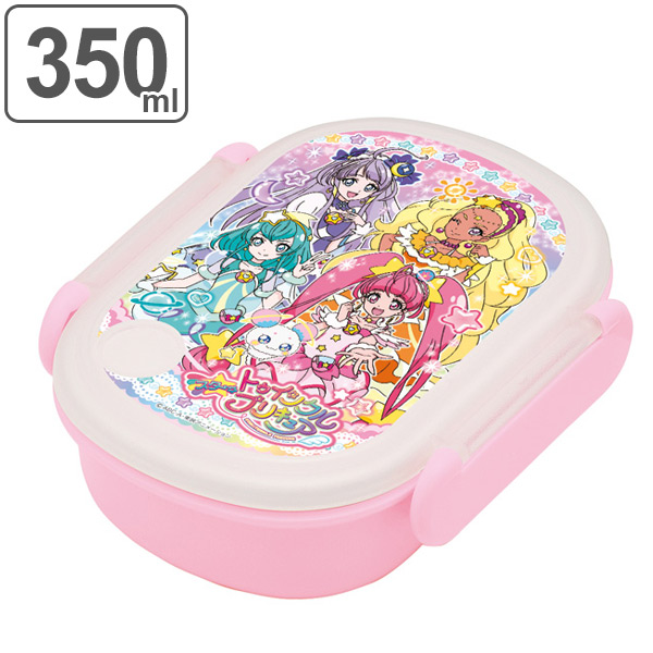 お弁当箱 小判型 スター トゥインクルプリキュア 350ml 子供 キャラクター 電子レンジ対応 幼稚園 保育園 プリキュア 弁当箱 ランチの通販はau Pay マーケット リビングート