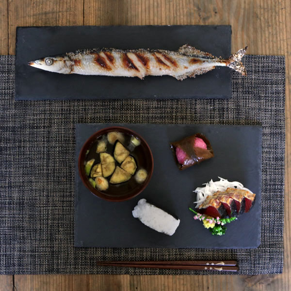 プレート スレートプレート ロング スレート 洋食器 2個セット ディッシュプレート 石 皿 食器 ストーンプレート スレートボードの通販はau Pay マーケット リビングート