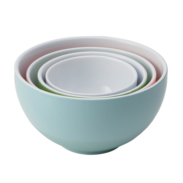 波模様の陶器ボウルセット 4個 波模様の陶器ボウルセット 4個 波模様の陶器ボウルセット 4個