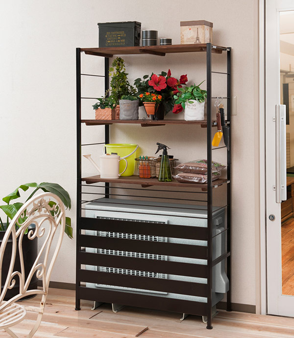 鉄製 室外機 カバー ラック 作業台 棚 受注生産 鉄製 室外機 カバー ラック 作業台 棚 受注生産