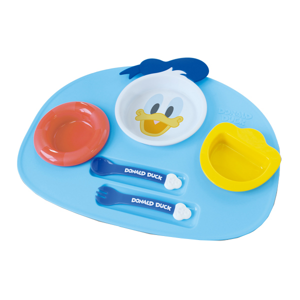 ランチプレート ベビー食器 セット ドナルドダック 食器 子供 日本製 スプーン フォーク 電子レンジ対応 軽い 食洗機対応 キッズ ドナの通販はau Pay マーケット リビングート