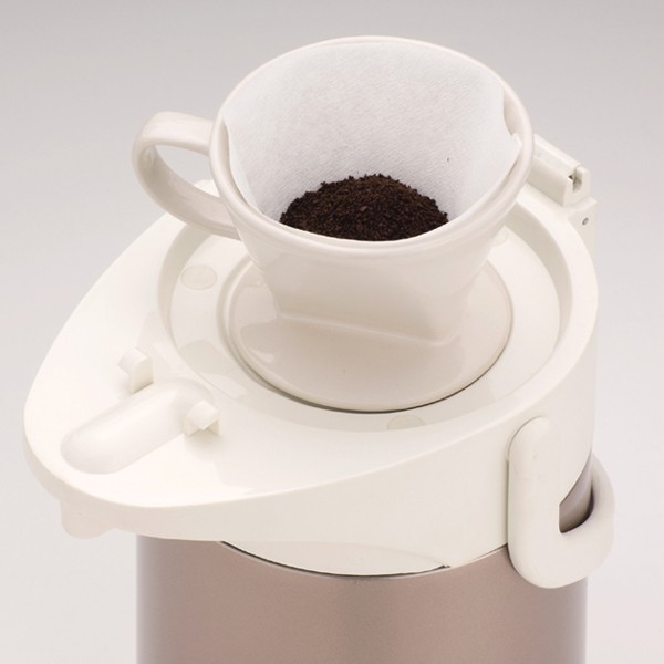 エアーポット ポット ケトル 魔法瓶 保温 保冷 2.5L （ エアー給湯 卓上ポット ステンレス コーヒー エアー コンパクト 湯沸し  水の通販はau PAY マーケット - リビングート