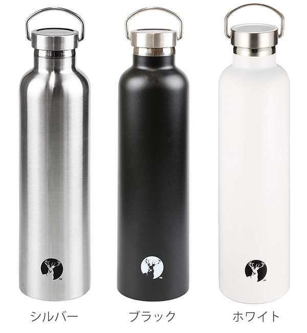 水筒 1リットル キャプテンスタッグ HDボトル ステンレス 直飲み 真空二重構造 保温・保冷 1L （ ステンレス 直飲み 保温 保冷  直飲み水｜au PAY マーケット