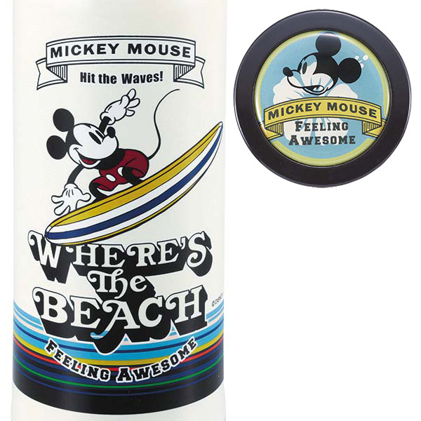 水筒 軽量パーソナルボトル 350ml ディズニー ミッキーマウス サーフィン マグボトル ステンレス Disney キャラクター グッズ 直飲み の通販はau Pay マーケット リビングート