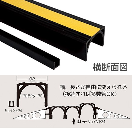 法人限定】 配管プロテクター用 増設ユニット 直径7cm以下用