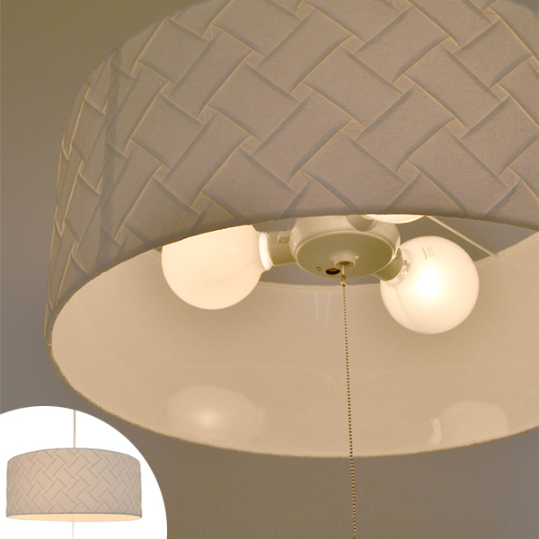 ペンダントライト 和紙 プリーツ 織姫 3灯 （ 照明 天井 和風照明 和室 和モダン 照明器具 3灯ペンダントライト LED ペンダント照明 インテリア おしゃれ ）の通販は 21,087円