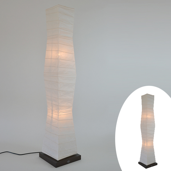 フロアライト 和紙 フロアランプ 楮紙白 2灯 （ 送料無料 フロア