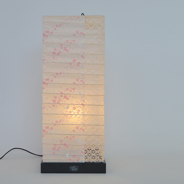 テーブルライト 和紙 テーブルランプ 花うさぎX小梅白 （ 照明 テーブル LED 和室 和モダン 電気 デスク ライト 和風 照明器具 テーブル照明 和照明 ）_5