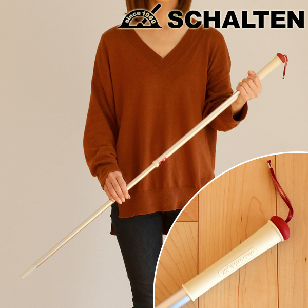 伸縮ポール Schalten 専用ポール おしゃれ ポール 日本製 清掃用品 掃除用品 清掃 掃除 掃除グッズ 清掃グッズ の通販はau Pay マーケット リビングート