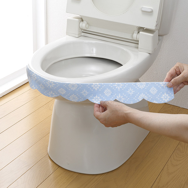 おしっこ垂れ防止テープ幅広 モロッコタイル 汚れ 防止 防汚 トイレ 吸着 シール テープ おしっこ 汚れない 汚さない 目立たない の通販はau Pay マーケット リビングート