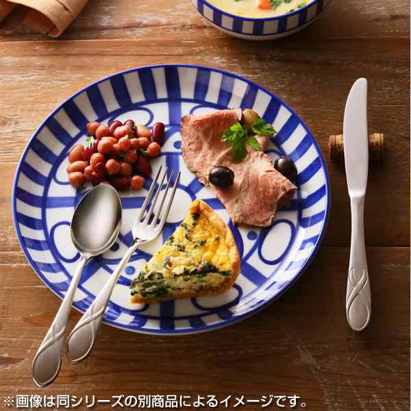 ダンスク　DANSK　リーフ　スープスプーン　18cm　ステンレス製　日本製 （ スプーン カトラリー 洋食器 食洗機対応 食洗機使用可 食洗機