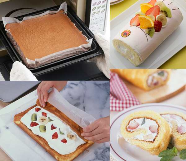 ロールケーキ型 お手入れ簡単ロールケーキ型 鉄製 レシピ付き フッ素加工 ケーキ焼き型 ふっ素樹脂加工 製菓道具 製菓用品 焼き型 の通販はau Pay マーケット リビングート