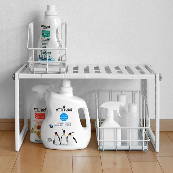 洗面下収納 Vivo Smart 洗面下ワイヤーボックス 幅cm 洗面所 収納用品 ボックス ランドリー収納 ワイヤーボックス ワイヤー 幅 奥の通販はau Pay マーケット リビングート