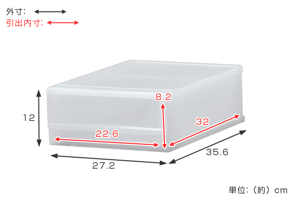 レターケース 幅28 奥行36 高さ12cm 1段 収納ケース 写真が入る前面パネルタイプ サイズ 引き出し 書類ケース 書類 収納 プラの通販はau Pay マーケット リビングート