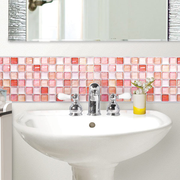 モザイクタイルシール モザイクタイル シート シール モザイク タイル キッチン 防水 Diy タイルシート の通販はau Pay マーケット リビングート