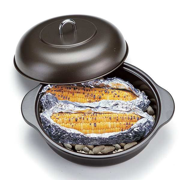 焼きいも鍋 ホーロー石焼いも器 24cm Ih対応 ガス火対応 焼き芋鍋 やきいも鍋 焼芋鍋 家庭用焼き芋鍋 焼き芋用鍋 蓋付き フタ付き ふの通販はau Pay マーケット リビングート