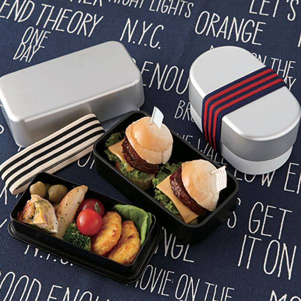 弁当箱 500ml 角型 2段 アルミランチ 食洗機対応 電子レンジ対応 日本製 ランチボックス お弁当箱 おしゃれ 女性用 レディースの通販はau Pay マーケット リビングート