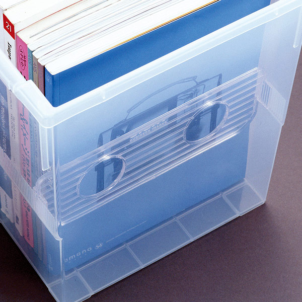 雑誌収納ケース いれと庫 雑誌用 2個セット 収納ケース 雑誌収納 フタ付き プラスチック製 収納ボックス 同人誌ケース サの通販はau Pay マーケット リビングート