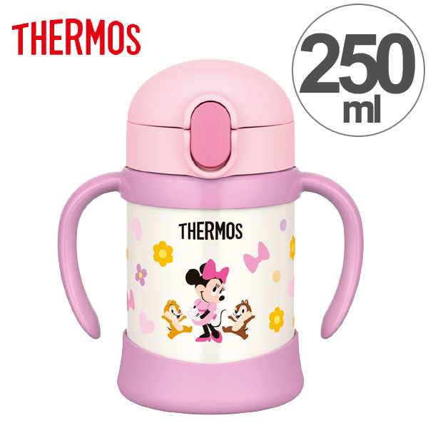 子供用水筒 サーモス Thermos 真空断熱ベビーストローマグ ミニー 250ml Fhv 250ds ステンレス製 ステンレスマグ ストロー付 の通販はau Pay マーケット リビングート