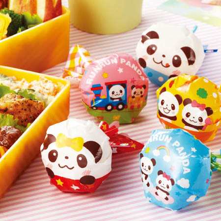 おにぎりラップ へんしんおにぎりラップ るんるんパンダ 子供用 キャラ弁 お弁当グッズ おむすびラップ デコ弁 簡単キャラ弁 の通販はau Pay マーケット リビングート