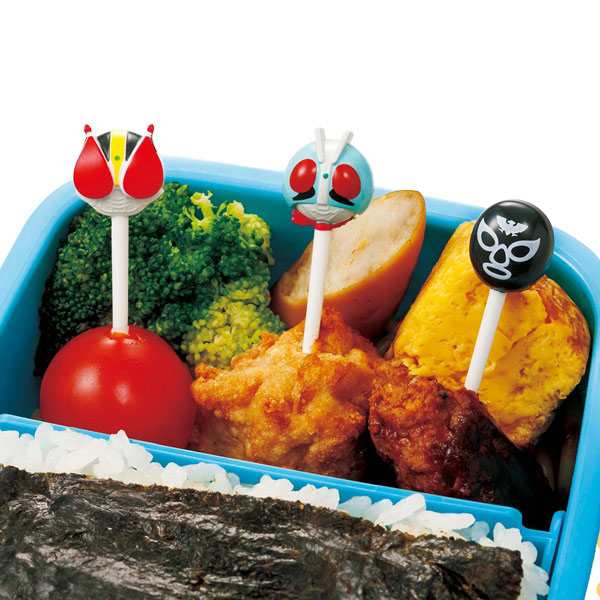 ピック 仮面ライダー ニコニコピック 7本 キャラ弁 幼稚園 保育園 お弁当 弁当グッズ ジェネレーションズ デコ弁 お弁当ピック 平成ラの通販はau Pay マーケット リビングート