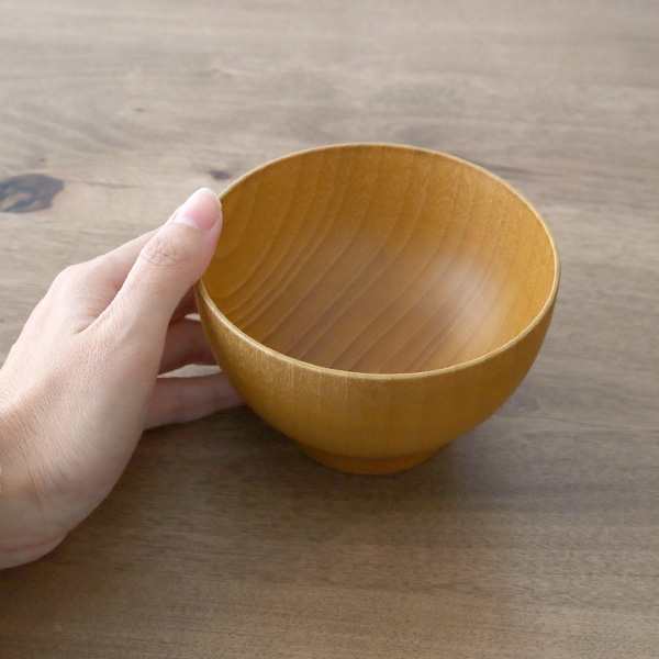 汁椀 木製 330ml 大和汁椀 ナチュラル 棗 ナツメ 天然木 食器 （ お椀 椀 味噌汁椀 吸物椀 器 うつわ 吸い物 吸物 味噌汁 お碗 汁碗  和風の通販はau PAY マーケット - リビングート