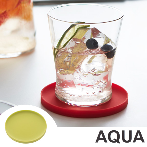 コースター シリコン製 立体コースター 丸型 Aqua アクア シリコンコースター キッチン雑貨 シリコン 立体型コースター キッチンの通販はau Pay マーケット リビングート